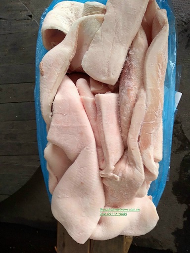 Mỡ lưng heo đông lạnh dùng cho chế biến thực phẩm